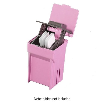 Simport Scientific Easy Dip Jar and Rack System, Pink, 12/pk, 12PK 247835P-SET